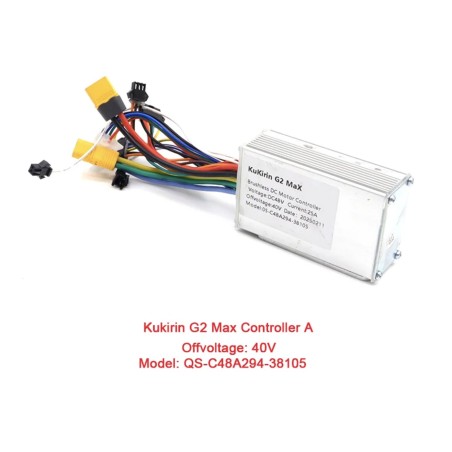 48V controller voor Kukirin G2 Max step borstelloze DC-motor  - 1 
Compatibel met Kukirin G2 Max elektrische step en 48V borstel