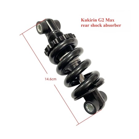Első és hátsó lengéscsillapító Kukirin G2 MAX rollerhez vagy hasonlóhoz  - 1 
Kompatibilis Kukirin G2 MAX rollerrel és hasonló e