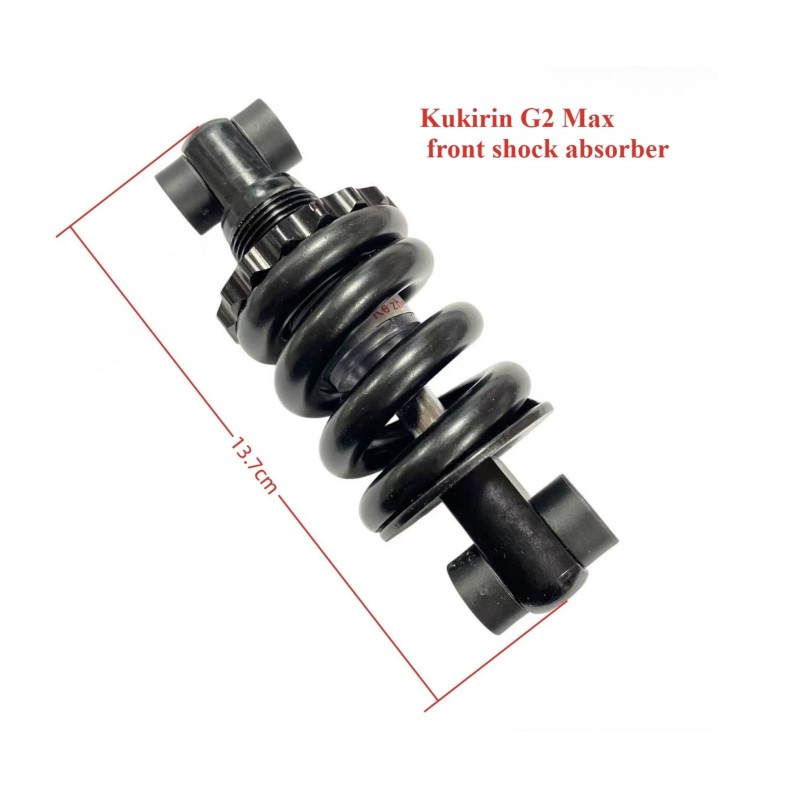 Amortisseur avant et arrière pour trottinette Kukirin G2 MAX ou similaire  - 2 
Compatible avec la trottinette Kukirin G2 MAX et