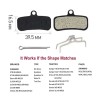 Tormoznye kolodki Shimano Saint M810/M820, Zee M640, XTR M9120, XT M8020, Deore MT520 i TRP Quadiem/Slate T4  - 2 
Podkhodyat dl