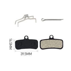 Brake pads Shimano Saint M810/M820, Zee M640, XTR M9120, XT M8020, Deore MT520 and TRP Quadiem/Slate T4  - 3 
Compatible with ma