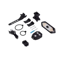 Rear turn signal kit for Segway Ninebot D18, D28, D38, F20, F25, F28, F30 and F40 Series or similar  - 1 Designed for Segway Nin