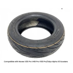 Neumático sin Cámara 10x2.125 55/80-6.6 para Navee V25i Pro, V40i Pro, V50i Pro, Odys Alpha X5 o similar  - 4  