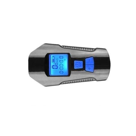 Torcia elettrica con clacson per scooter o biciclette Wan - 2  