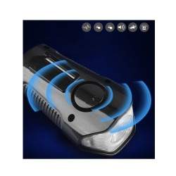 Taschenlampe mit Hupe für Roller oder Fahrräder Wan - 4  