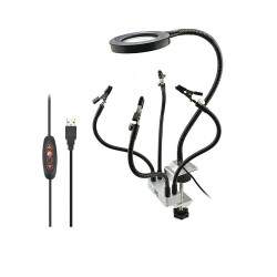 Stojak spawalniczy ze szkłem powiększającym  - 1  