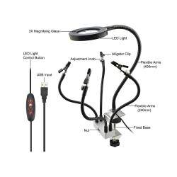 Suvirinimo stovas su didinamuoju stiklu  - 2  