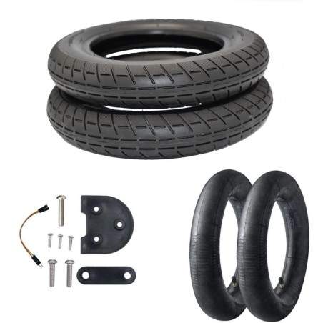 10-инчови комплекти колела с марка Emove за Xiaomi PRO Черно - червено - бяло  - 2  