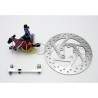 Kompletni komplet kočnica s kromiranom čeljusti xTech za Xiaomi M365, 1S, Essential, Pro2 ili M365 Pro ZOOM xTech - 2 Komplet za