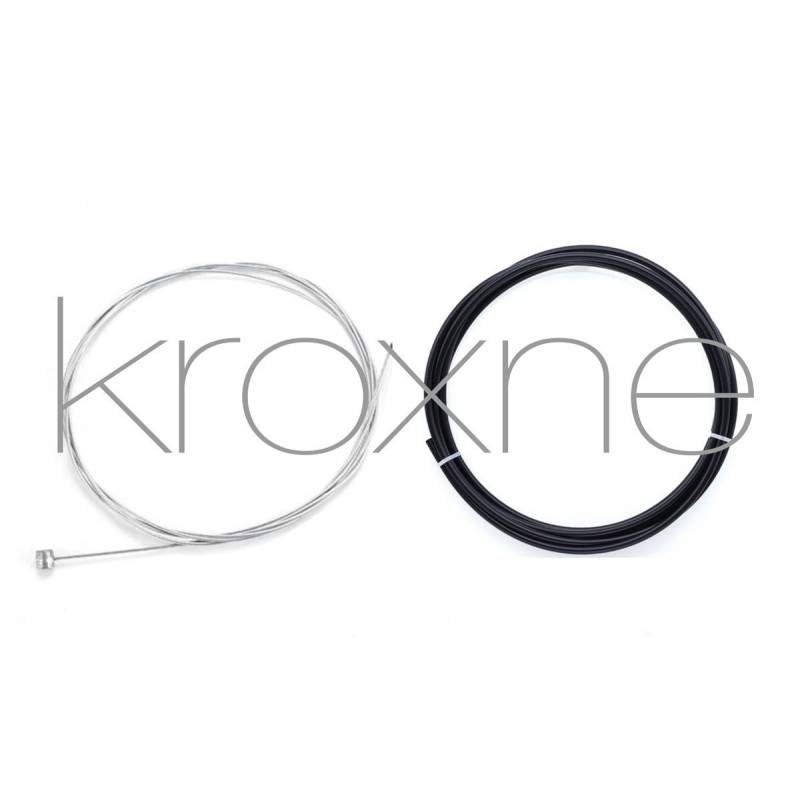 Forlænget bremsekabel til bagophæng (internt kabel 2,1 m / udvendigt bøsning 2,5 m)  - 7 Bremsekabel plus dækselpakke - udvidet 