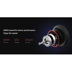 Xiaomi Mi Pro2 elektromos robogó - 45 km önállóság - 12400mah akkumulátor Xiaomi - 3 Maximális sebesség: 25km / h (Maximális seb