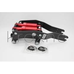 Monorim DM - amortizor dublu - suspensie față pentru scuterele electrice Xiaomi Monorim - 7 

Incluse în pachet:
- Suspensia Mon