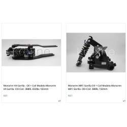 „Gorilla Pack“ – priekinė ir galinė pakaba „Monorim Gorilla Edition“ (ritė + alyva) Monorim - 1 Perkelkite jį į kitą lygį su Mon