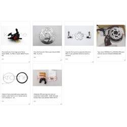 Pacchetto kit freno MXR1-MD V2 per MXR1 - adattatore Monorim - 1 Migliora il tuo sistema di frenata aggiungendo un freno a disco