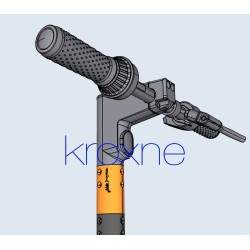 Sharkset extender pro stěžeň kompatibilní s Ninebot Max Sharkset - 2 Prodlužte výšku řídítek pomocí tohoto 6cm nástavce pro Nine