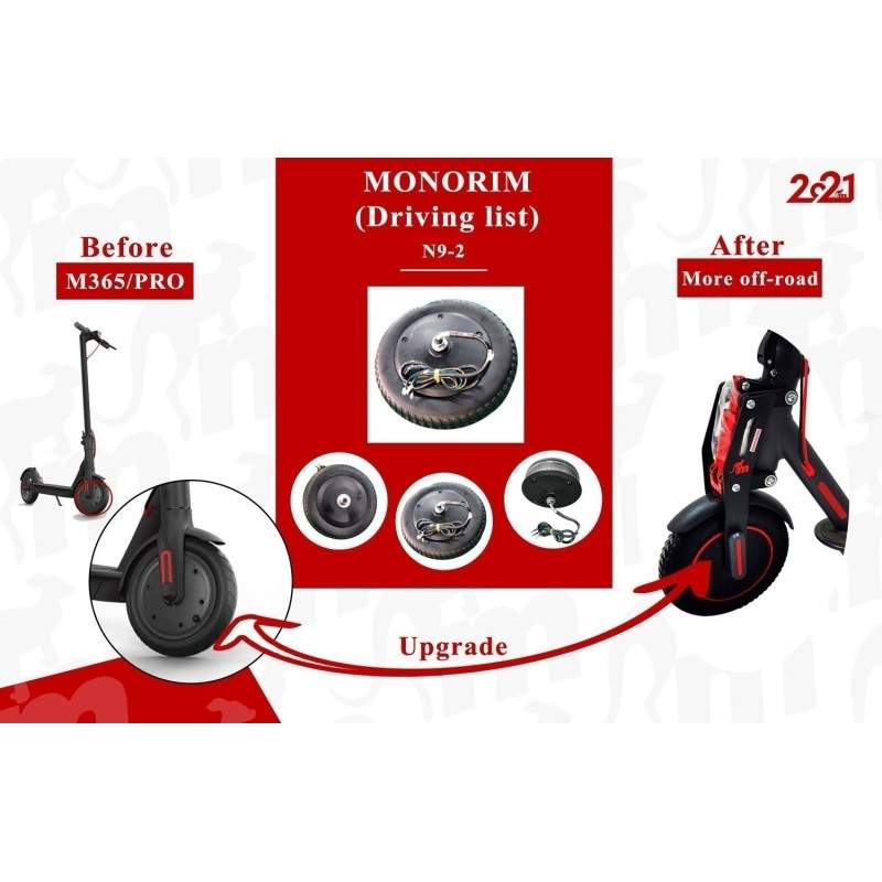 48V snage 500 W IP65 sa visokim okretnim momentom za Xiaomi M365, 1s, Pro2 i M365 PRO Monorim - 1 48v 500w IP67 motor visokog mo