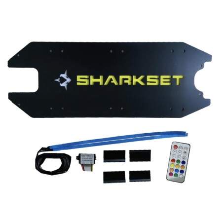 Dragon Deck LED SHARKSET Cover Kit за NINEBOT MAX G30 всички модели или подобен Sharkset - 6 Dragon Deck LED SHARKSET Cover Kit 