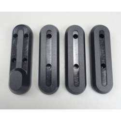 Mutterkate - eesmine ja tagumine trimmi komplekt seadmetele Xiaomi M365, 1S, Pro2 ja M365 Pro Xiaomi - 1 Mutri kate – esi- ja ta