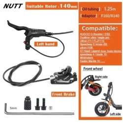 Nutt hydraulisk bremsekaliper  - 10  