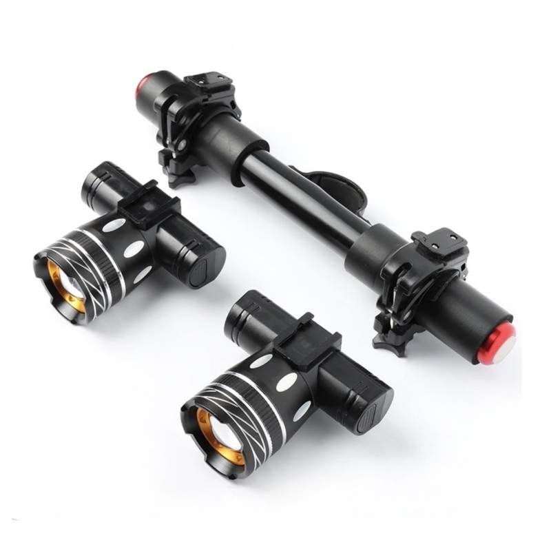 Duální LED světelná lišta pro elektrickou koloběžku Xiaomi s 1200mAh baterií  - 1 Duální LED světelná lišta pro elektrickou kolo