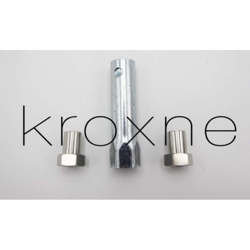 Tuercas extendidas y pernos extendidos para instalar el motor con freno de disco en la suspensión trasera MR1 o DMR1 Monorim - 3