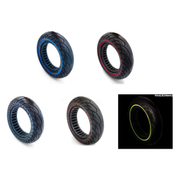 Tsel'nolitaya shina Wagon 10 x 2,5 dyuyma (ochen' legkoye tsel'nolitoye koleso dlya 34-mm diskov)  - 7 
Ustanovite tsel'nolityye