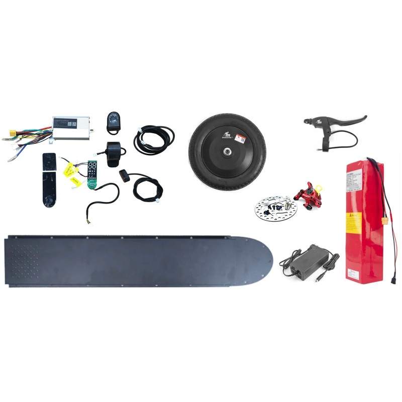 Monorim Pack U5 Pro (obsahuje 500w motor) Monorim - 1 
Obsahuje nominální 500W motor.
Obsahuje baterii 14400 mAh s 60ah BMS
Nabí