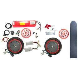 Monorim Dual32 Ultra (comprend deux moteurs de 350 W) Monorim - 1 Batterie 36v 14400mah avec 30Ah BMS
Il comprend deux moteurs d