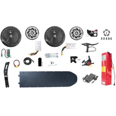 Monorim Dual52 Max Ultra (inclui dois motores de 500w) Monorim - 1 
Inclui uma bateria de 20000mah com 60ah BMS
Carregador de ba