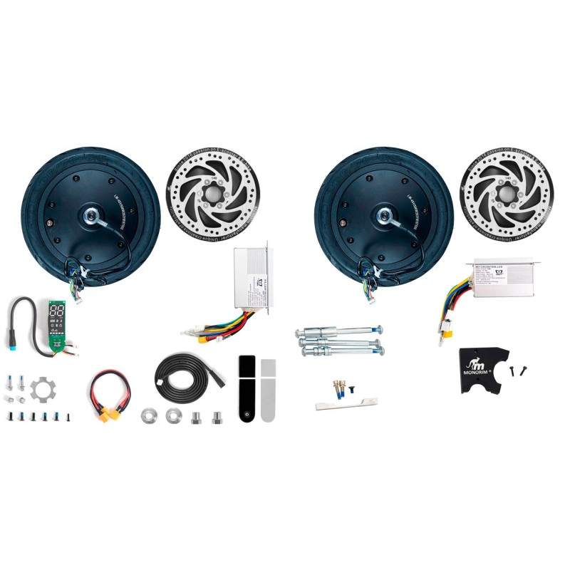 Monorim Dual52 Pro Ultra Air (inclui dois motores Air de 500w) Monorim - 3 
Inclui uma bateria de 14400mah com 60ah BMS
Carregad