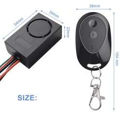 Universali apsaugos nuo vagystės signalizacija Xiaomi, Ninebot, Segway, Dulatron, Kaabo, Vsett elektriniams paspirtukams  - 5 Un