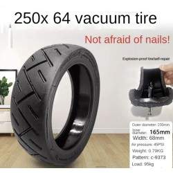 Däck med anti-punktionsgel för Xiaomi Scooter 4 Ultra eller liknande - 250x64 - med anti-punktion Xiaomi - 3 Däck med anti-punkt