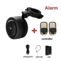 Claxon electric universal pentru scuter electric sau bicicleta. baterie de 1300 mAh. Include telecomanda  - 1 Claxon electric un