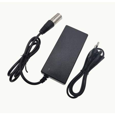 Cargador para patinete o bicicleta eléctrica 54,6V 2A, 3A, 4A y 5A - 48V - conector XLR  - 1 Compatible con patinetes y biciclet