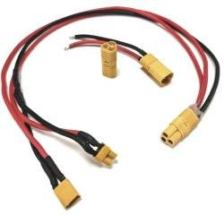 Komutovanyy zʺyednuvalʹnyy kabelʹ dlya zovnishnʹoho akumulyatora, sumisnoho zi skuterom, elektrychnym velosypedom abo podibnym  