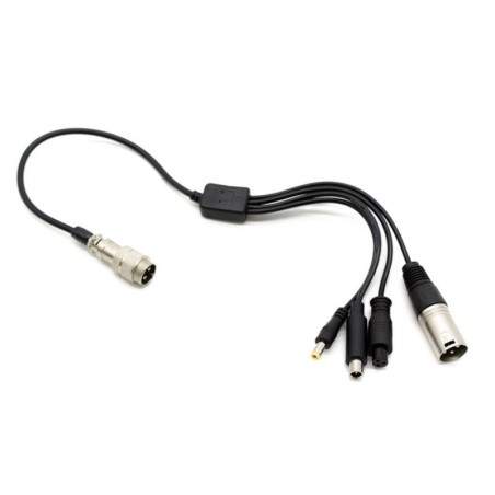 Cablu convertor pentru încărcător GX16 la DC5.5mm / DC8mm / XLR / GX12  - 1 Cablu convertor pentru încărcător GX16 la DC5.5mm / 