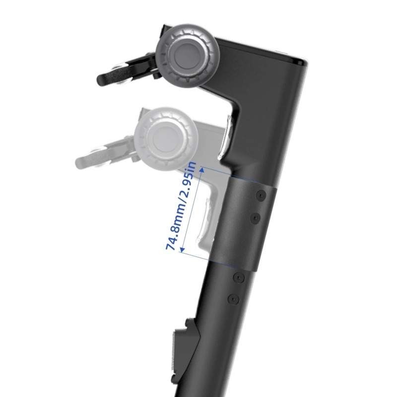 Hosszabbító a kormány magasságának növeléséhez a Ninebot Max G30, G2, G65 vagy hasonló készülékeken. Segway - Ninebot - 1 Hossza