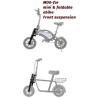Sospensioni anteriori idrauliche Monorim MD0 con ammortizzatori ad aria per Mini-bike Monorim - 4 Sospensioni anteriori idraulic