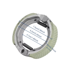 Saboți de frână cu tambur față pentru Ninebot Max G30, Segway Max G2 sau Segway Max G65  - 1 Saboți de frână cu tambur față pent