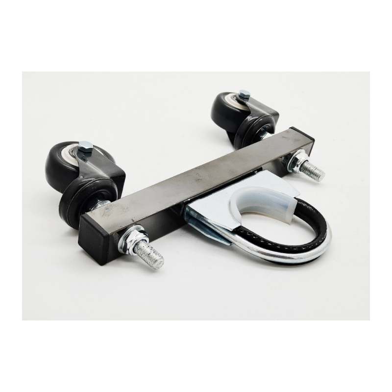 Metalowy wspornik z przesuwanymi kółkami do hulajnogi elektrycznej Xiaomi, serii Segway F/D, serii Ninebot Max lub podobnych  - 