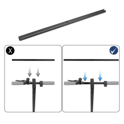 52cm Extended Handlebar for Xiaomi M365 Pro Essential 1S  - 2 
Fit: 52cm extended handlebar for Xiaomi M365, Pro, Essential, 1S 