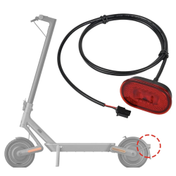 Hátsó lámpa a Xiaomi Scooter 4 Ultra vagy hasonló sárvédőjéhez  - 1 Hátsó lámpa a Xiaomi Scooter 4 Ultra vagy hasonló sárvédőjéh