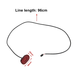 Zadní světlo do blatníku Xiaomi Scooter 4 Ultra nebo podobného  - 3 Zadní světlo do blatníku Xiaomi Scooter 4 Ultra nebo podobné