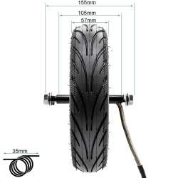 Original Ninebot Segway Max G2-serien motor alle modeller - 450w nominell effekt - 900w maksimum  - 4 Original Ninebot Segway Ma