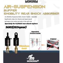 Monorim SGR2 Air Shock Absorbers Kit for Segway Max G2 Series Rear Suspension Monorim - 2 Monorim SGR2 Air Shock Absorbers Kit f