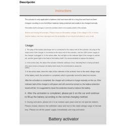 Outil de réparation, d'équilibrage et de réactivation de batteries au lithium KROXNE - 6 Outil de réparation, d'équilibrage et d