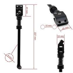 Zijstandaard voor Dualtron Thunder / Victor / Storm elektrische step [Minimotors] Minimotors - 4 Geschikt voor Dualtron Thunder,