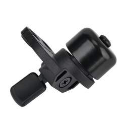 Elektroroller-Klingel Micro-Typ – Schwarze Alu-Klingel Mit Schnellwechselhalterung, Passt Für M365 Pro 1S & Viele Roller
