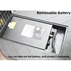 Elektryczny skuter składany czterokołowy z krzesłem dla osób starszych Segway - Ninebot - 8  