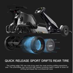 Drift pnevmatike za Ninebot Gokart Pro, GoKart Kit in Gokart Lamborghini - Ninebot S Max Segway - Ninebot - 5 
Združljive z Nine